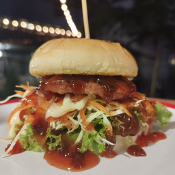 เบอร์เกอร์ดับเบิ้ลเนื้อ