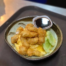 ข้าวไข่ข้นสามชั้นทอด