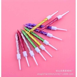 เทียนแฟนซี สีเมทาลิก