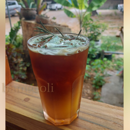 กาแฟส้มเย็นBlack coffee&orange iced