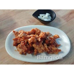 ไก่ป๊อบ 닭가슴살 튀김 deep fried chicken breast