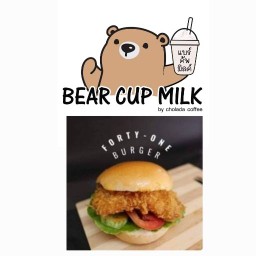Bear cup milk&Burger