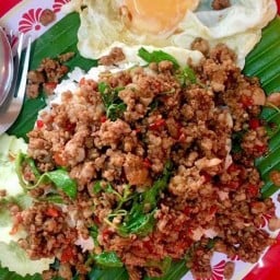 ข้าวมันไก่ บ้านต้นปาล์ม