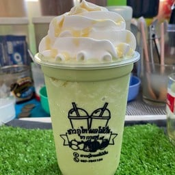 ชาเขียวปั่น-วิปครีม