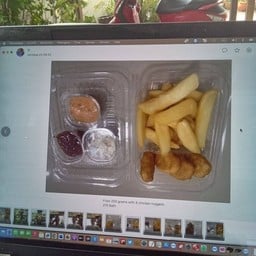 Paula meatball & frindfries