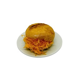 ขนมปังไส้ทะลัก ฝอยทอง