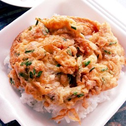 ข้าวไข่เจียว หมูสับ