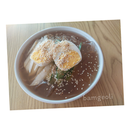 มุลแนงมยอน냉면 Iced noodles  no meal