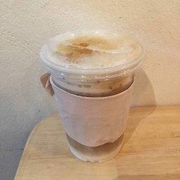 [เมนูเจ] กาแฟคาราเมลแมคเคียโต้ นมโอ๊ต