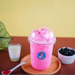 นมชมพูปั่น