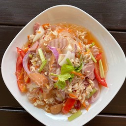 Spicy Glass Noodle Salad