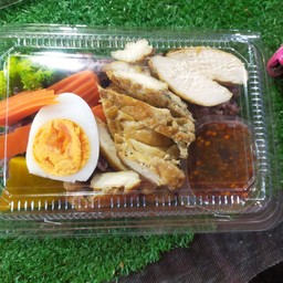 ข้าวไรซ์เบอรี่อกไก่