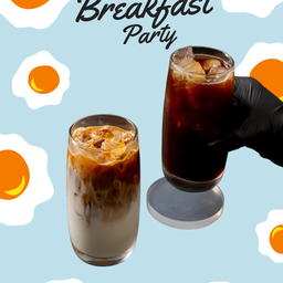 คู่หู อเมริกาโน่เย็น+ลาเต้เย็น