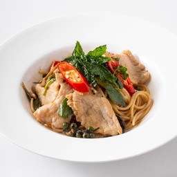 สปาเก็ตตี้ขี้เมา หมูนุ่ม