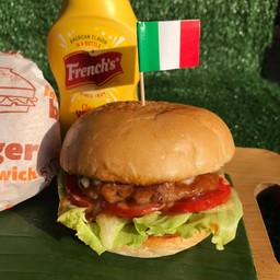 เบอร์เกอร์เนื้อโคขุน