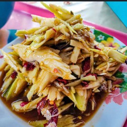 ตำมะม่วงปู-ปลาร้า