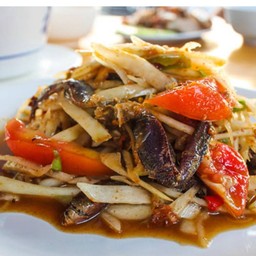 ส้มตำปู-ปลาร้า