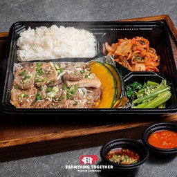 ชุดข้าว - สันคอหมู