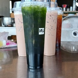 ชาเขียวดำ มะนาว