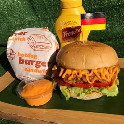 สไปซี่เบอร์เกอร์ - ปลา