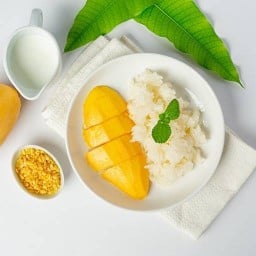 ข้าวเหนียวมูนน้องฟลุ๊ค(ข้าวเหนียวมะม่วง) & กระเช้าผลไม้นอก -