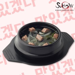 ซุปสาหร่ายเนื้อ