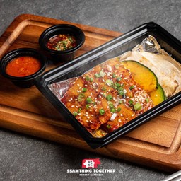 เซตหมูสามชั้นหมักซอสโคชูจัง