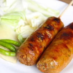 ไส้อั่วหมู สมุนไพร