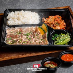 ชุดข้าว - หมูสามชั้นสไลด์