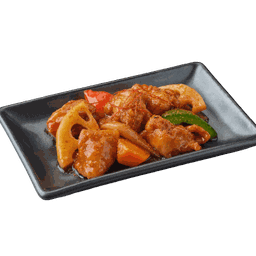ไก่คาราเกะราดซอสฮอตโตะนันบัน