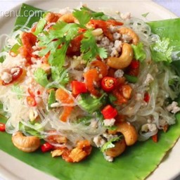Glass Noodle Salad With Pork Sausage
