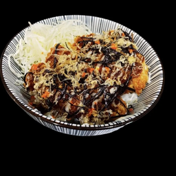 ข้าวไก่ทอดโอโคโนมิยากิ