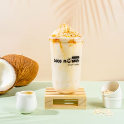 มะพร้าวปัึ่นนมสดคาราเมลโอ๊ต