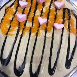 เครปฝอยทอง มาร์ชเมลโล่ แยมวนิลา