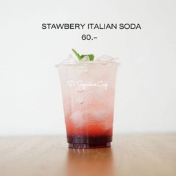 Strawberry ltalian Soda