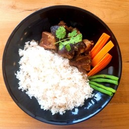 Baked Pork Ribs With Rice