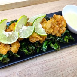 Fried Chicken With Lemon Cream Sauce