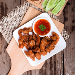 หนังไก่ทอดกรอบ