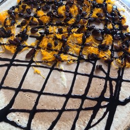 เครปฝอยทอง ลูกเกด