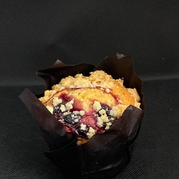 Muffin Blueberry Crumble Cake