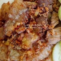 เสือร้องไห้กระเทียมพริกไทย(เนื้อ)