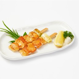 ท้องปลาแซลมอนย่างซีอิ๊ว