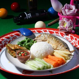 Mackerel Nam Prik Rice