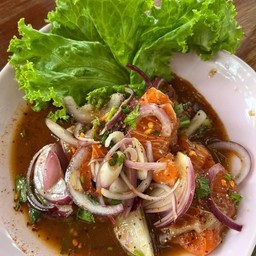 ลาบปลาแซลมอน