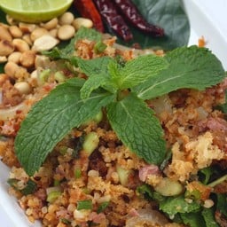 แหนมข้าวทอด