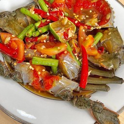 ตำปูทะเลไข่ดอง xl