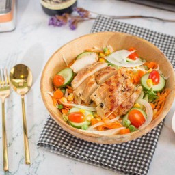 สลัดไก่ย่าง