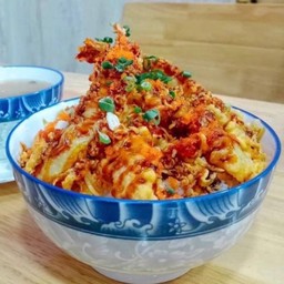 ข้าวหน้ากุ้งเทมปุระ