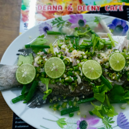 กระพงนึ่งมะนาวครึ่งตัตว