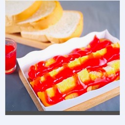 ปังปิ้งเนยสตรอบอรี